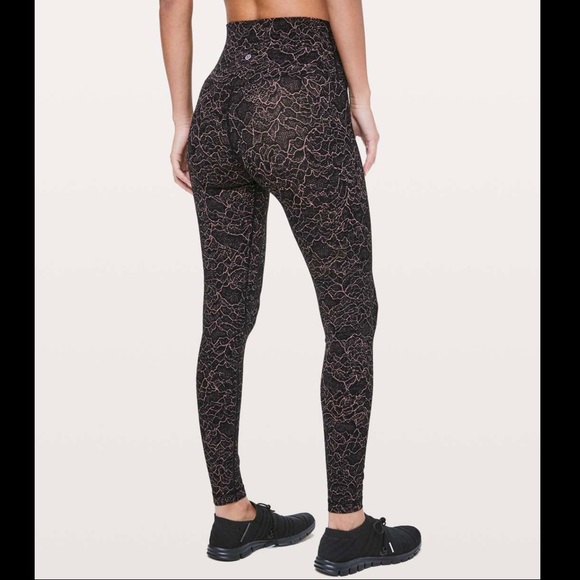 Lululemon Align Legging 28” Lacescape Spanish Rose - Picture 1 of 8